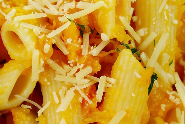 Паста с жареной тыквой баттернат
