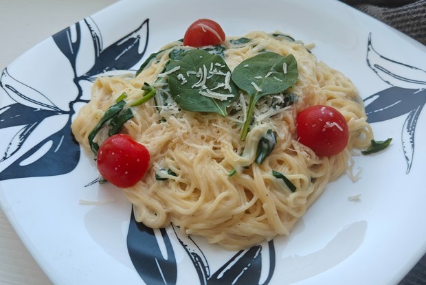 Паста со шпинатом