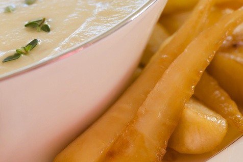 Пастернак в глазури из кленового сиропа