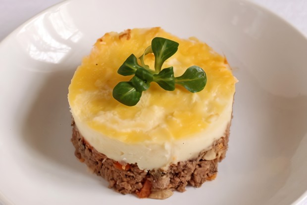 Пастуший пирог с грибами