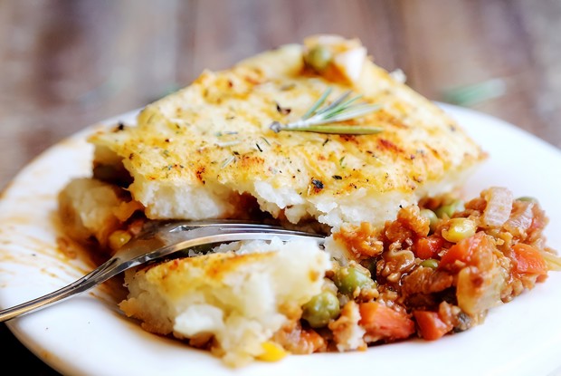 Пастуший пирог с говяжьим фаршем