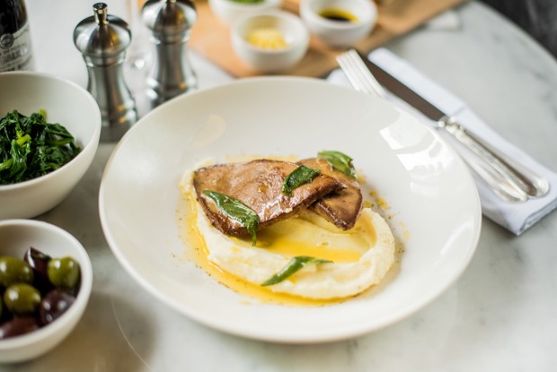 Печень телячья с шалфеем