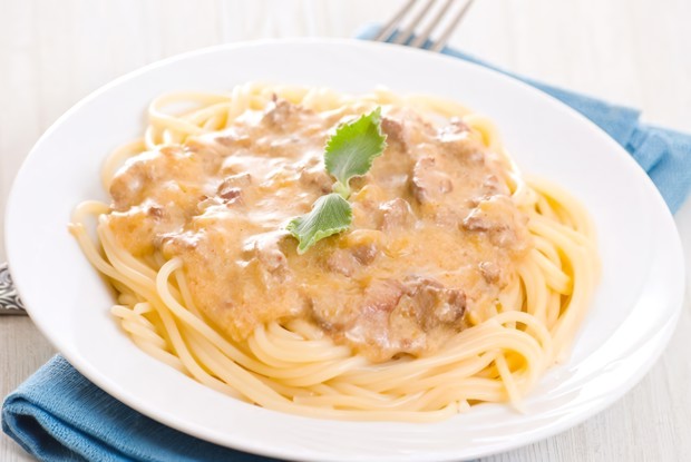 Печень в сливочном соусе