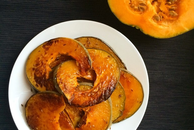 Печеная тыква с пряностями