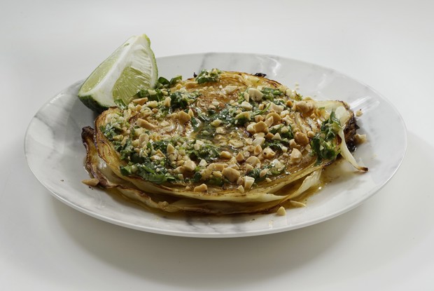 Капуста в духовке в азиатском соусе