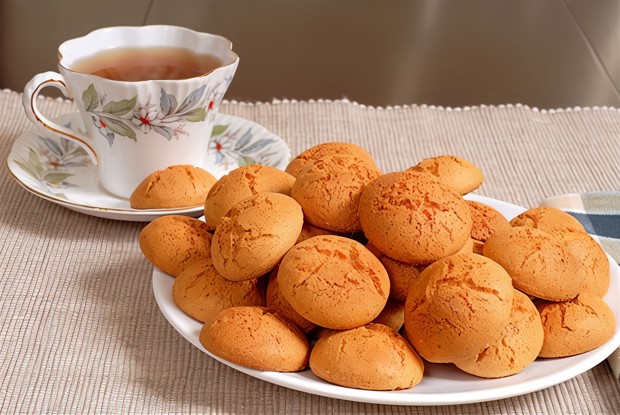 Печенье амаретти с вишней