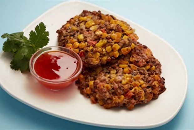 Печенье из чечевицы и овощей