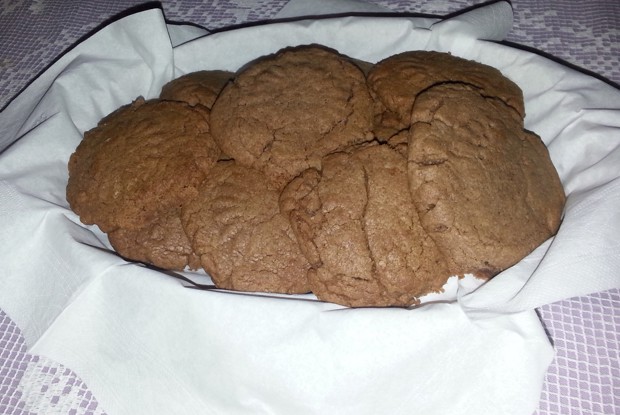 Печенье из нутеллы за 15 минут