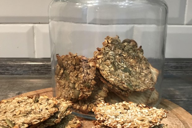 Печенье из овсяных хлопьев и банана