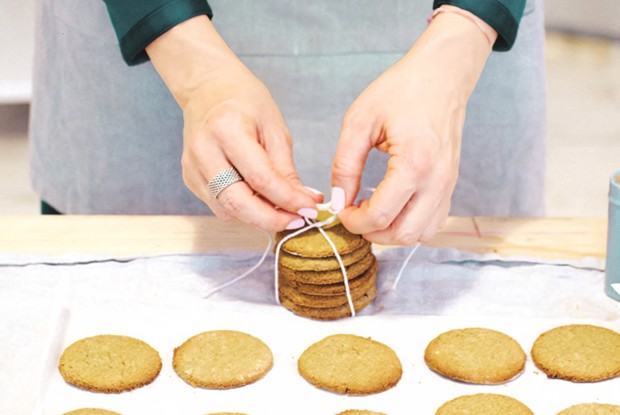 Печенье из тыквенной муки