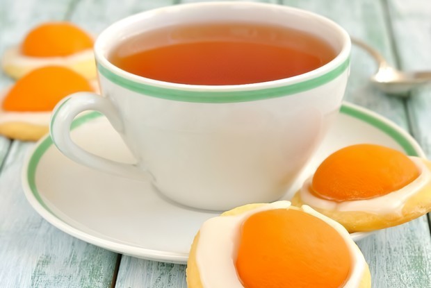 Печенье «Яичница» из абрикосов