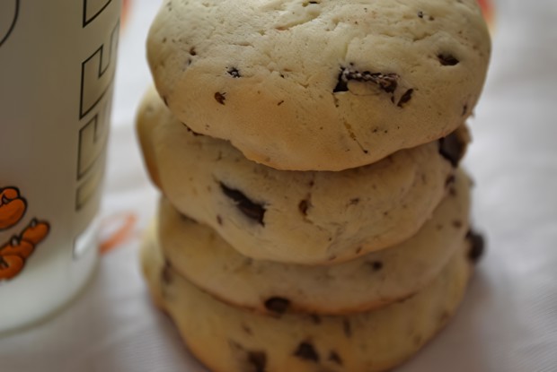 Печенье кофейное с шоколадными каплями