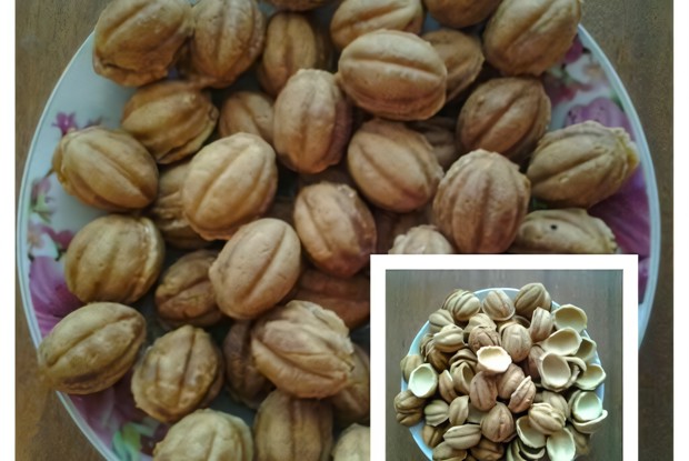 Печенье «Орешки» со сгущенкой