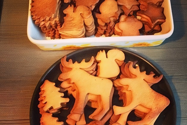 Печенье с имбирем и корицей