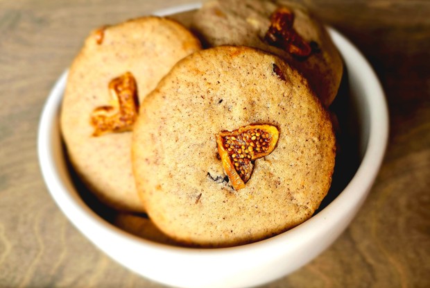 Печенье домашнее с инжиром