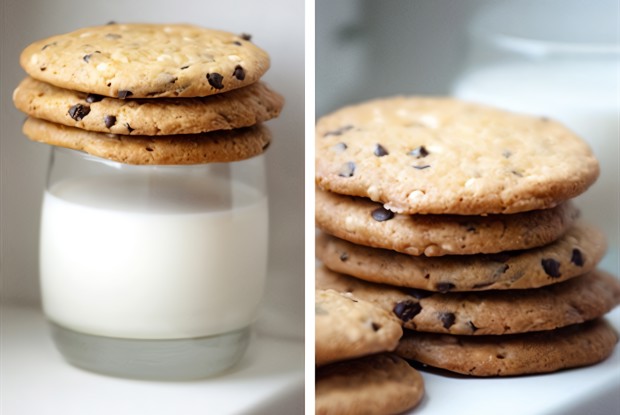 Печенье с каплями шоколада