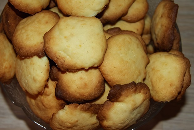 Печенье с лимонной цедрой