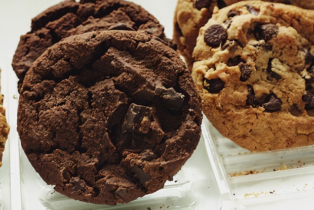 Печенье с шоколадными кусочками и кешью