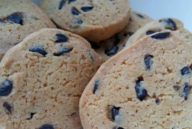 Ванильное печенье с шоколадной крошкой