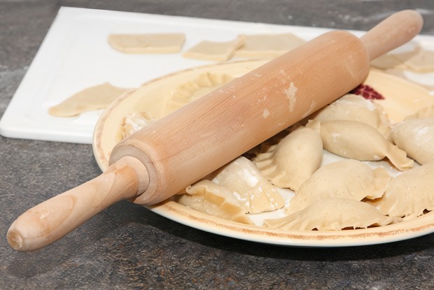 Печенье с сыром и шафраном