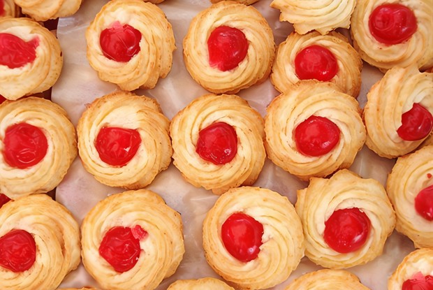 Печенье с вишней