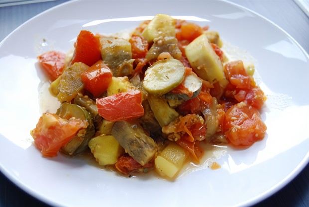 Печеные овощи по-простому