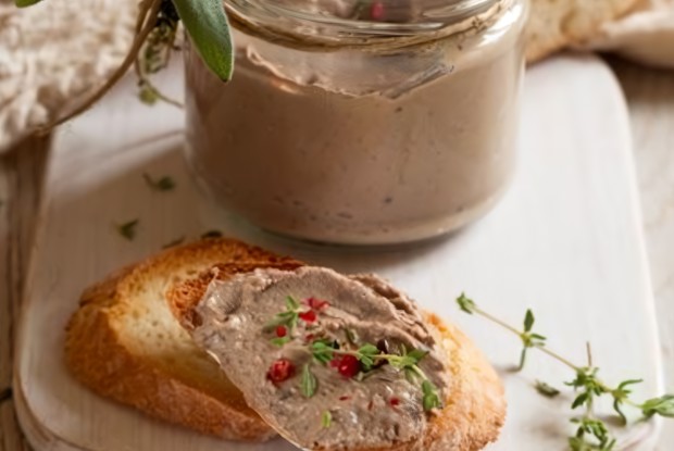 Печеночный паштет с тыквой