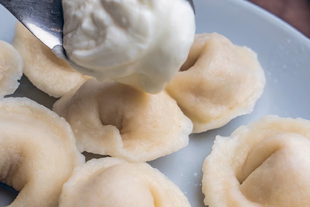 Пельмени без глютена с мясом