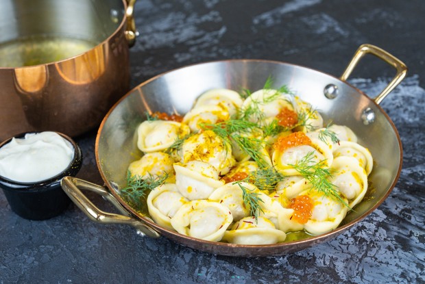 Пельмени с северной рыбой