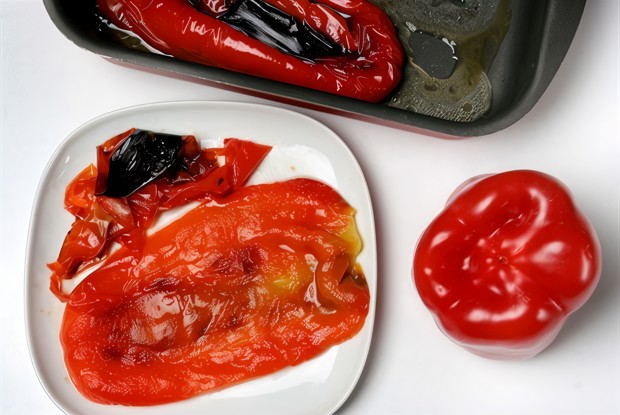 Перцы, запеченные в ароматной заливке