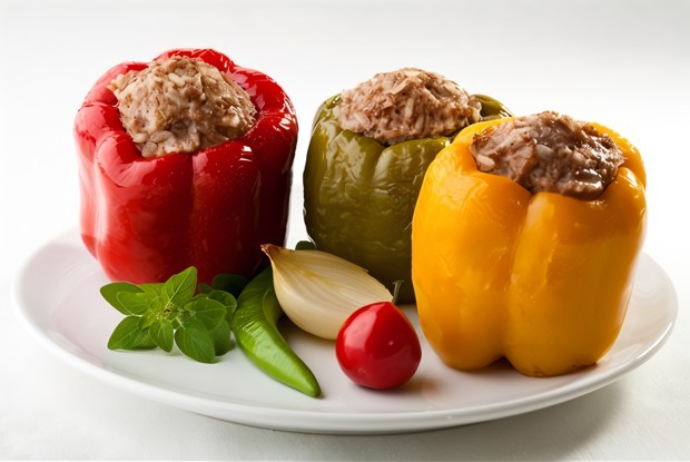 Перец фаршированный с фаршем