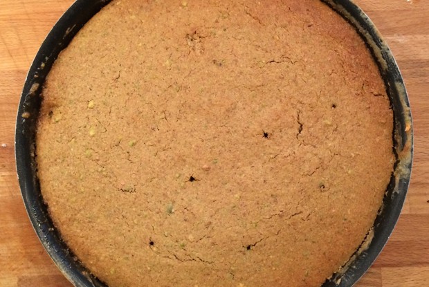 Перевернутый низкоглютеновый пирог с крыжовником