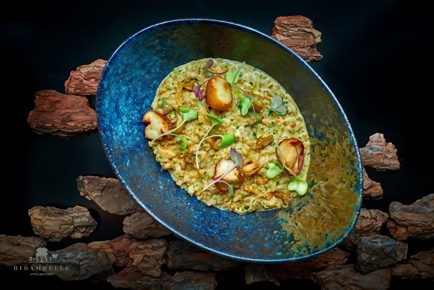 Перлотто с грибами