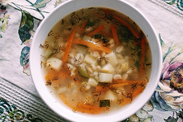 Перловый рассольник