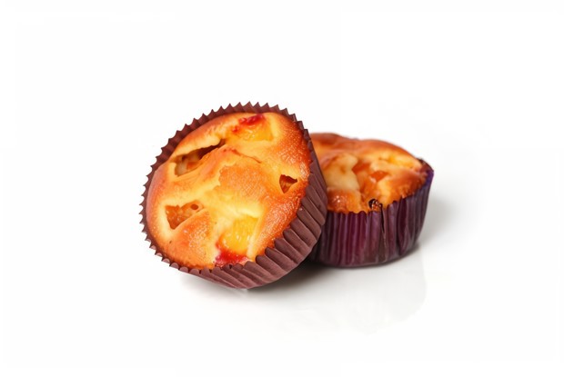 Персиковые маффины со специями