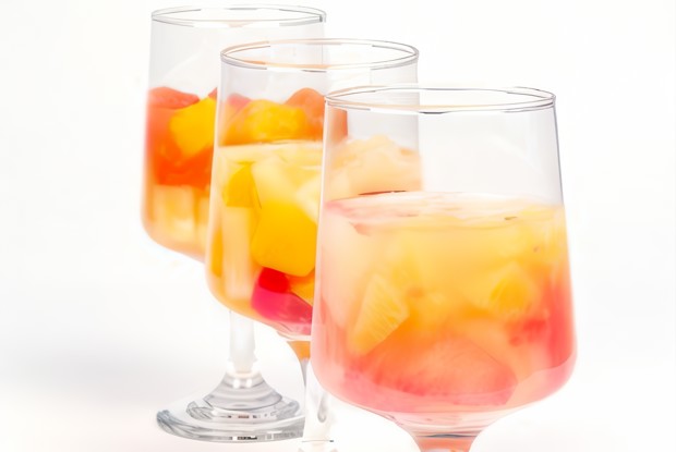 Персиковый кулер с белым вином