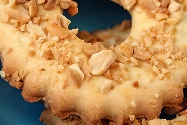 Песочные кольца с арахисом