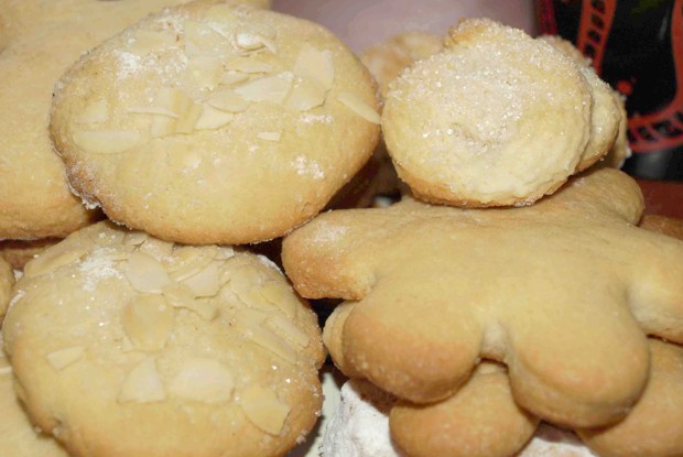 Песочное печенье из миндальной муки