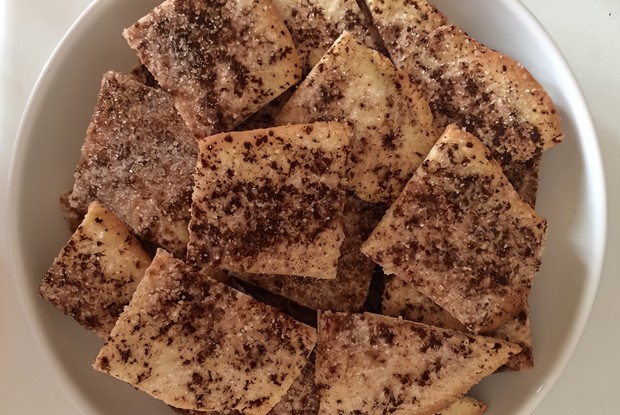 Песочное печенье с корицей