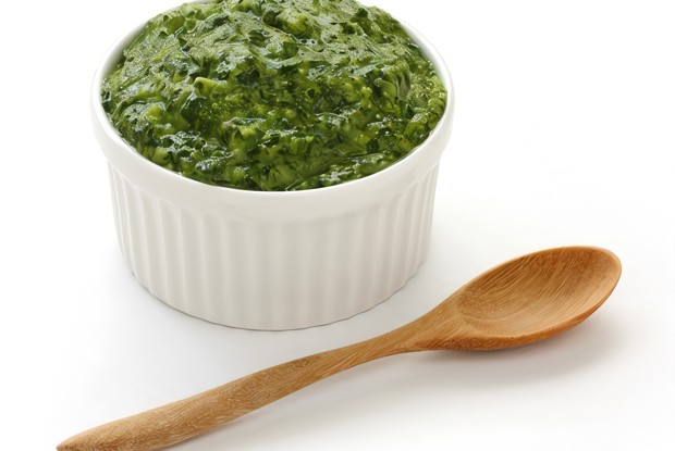 Песто из черемши и петрушки с грецкими орехами