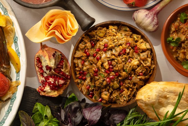 Пхали из молодой капусты