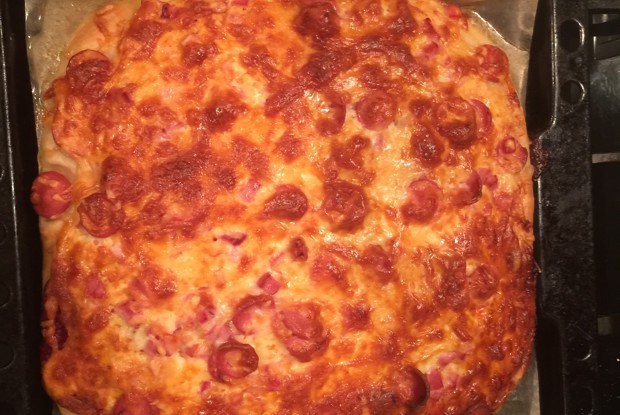 Пицца на дрожжевом тесте