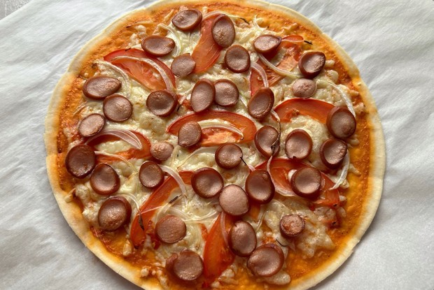 Пицца на тонком тесте