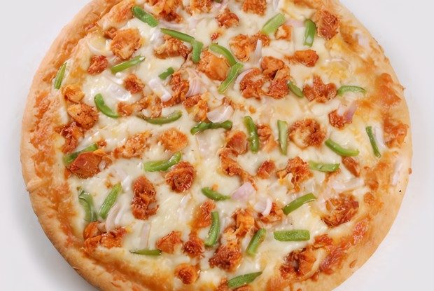 Пицца с курицей тикка