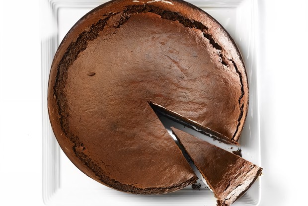 Пирог из черемуховой муки