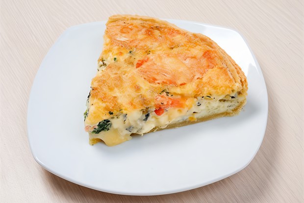 Пирог из овощей и пармезана