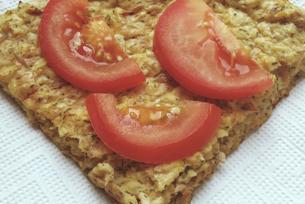 Пирог из тунца и овсянки