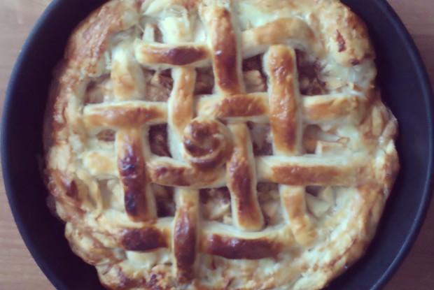 Пирог «Яблочный спас»