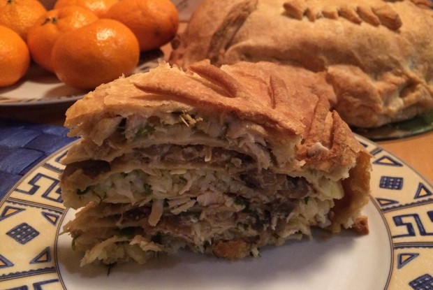 Пирог «Курник» по старинному рецепту
