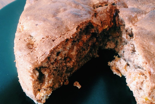 Пирог «Мазурка» с изюмом и грецким орехом